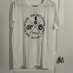 White Graphic Tee